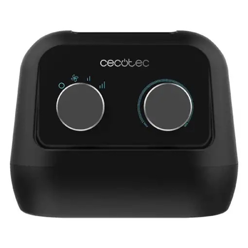 Cecotec Calefactor cerámico de sobremesa ReadyWarm 1500 Max Ceramic Black