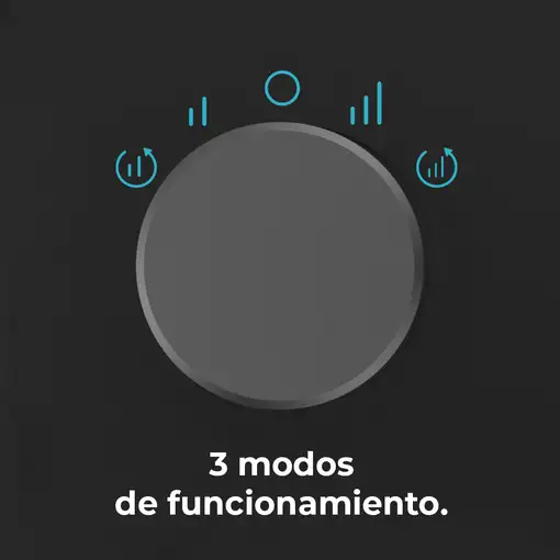 Cecotec Calefactor cerámico de sobremesa ReadyWarm 1500 Max Ceramic Rotate Black