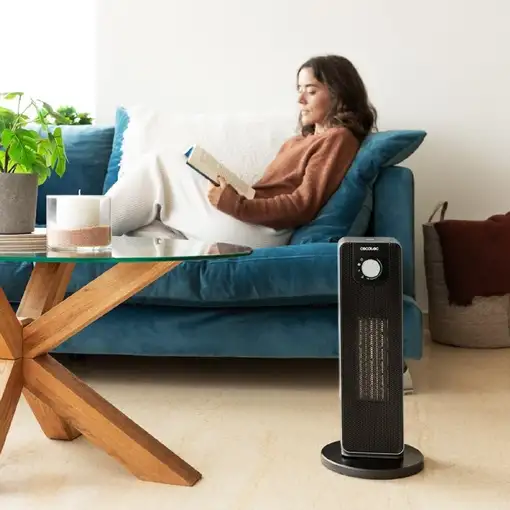 Cecotec ReadyWarm 2000 Max Ceramic Rotate Interior Negro 2000 W