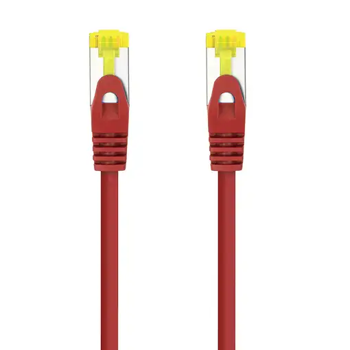 Nanocable Cable de red latiguillo RJ45 LSZH Cat.6A SFTP AWG26, Rojo, 2.0 m