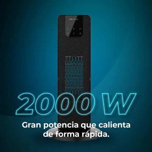 Cecotec ReadyWarm 2000 Max Ceramic Rotate Smart Interior Negro 2000 W