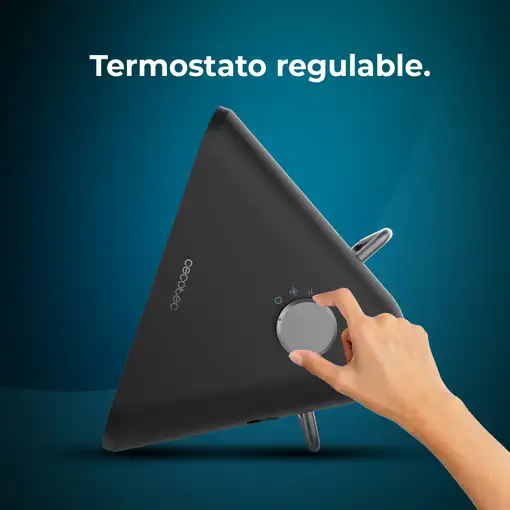 Cecotec Calefactor Cerámico de Sobremesa ReadyWarm 1500 Max Ceramic Design, 1500W