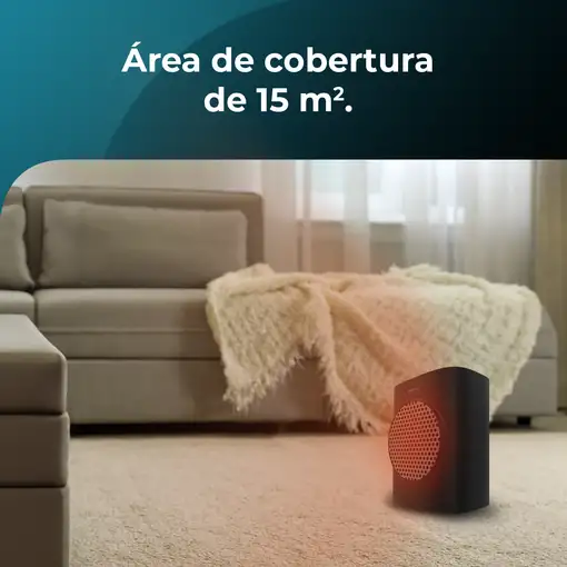 Cecotec ReadyWarm 1570 Max Ceramic Rotate Smart Interior Negro 1500 W Convector