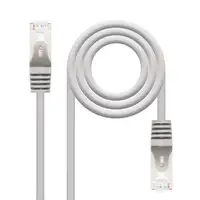 Nanocable 1m Cat6e cable de red Gris F/UTP (FTP)