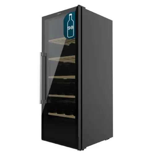 Cecotec Vinoteca 98 Botellas Bolero Grand Sommelier 98000 Black: Vinoteca De 128 Cecotec Vinoteca 98 Botellas Bolero Grand Sommelier 98000 Black: Vinoteca De 128