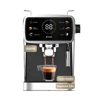 EVVO Cafetera Express Intensa 30, panel táctil a color, 20 bares de presion