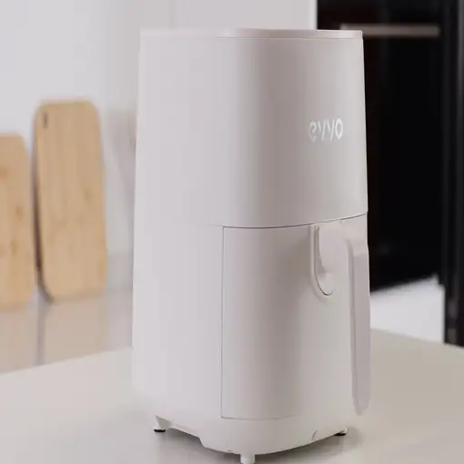 EVVO Freidora sin aceite Tasty Fryer - 6 litros, 1700W, Tecnología Dual Cyclone,