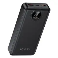 UNICO PB3007 batería externa Ión de litio 20000 mAh Negro