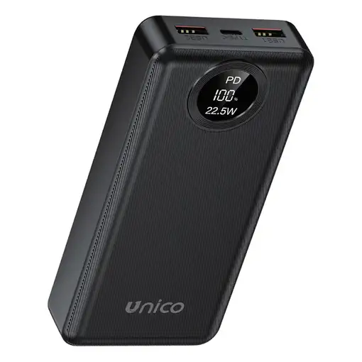 UNICO PB3007 batería externa Ión de litio 20000 mAh Negro UNICO PB3007 batería externa Ión de litio 20000 mAh Negro