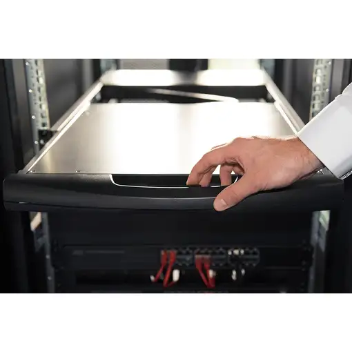 Digitus Consola modular con TFT de 19" (48,3 cm), KVM de 1 puertos y panel táctil,
