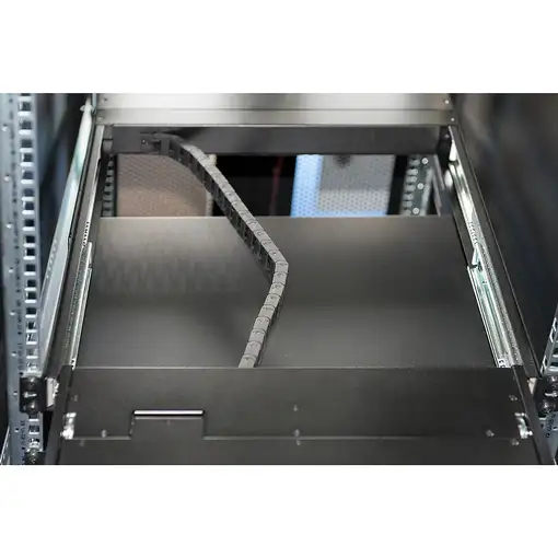 Digitus Consola modular con TFT de 19" (48,3 cm), KVM de 1 puertos y panel táctil,