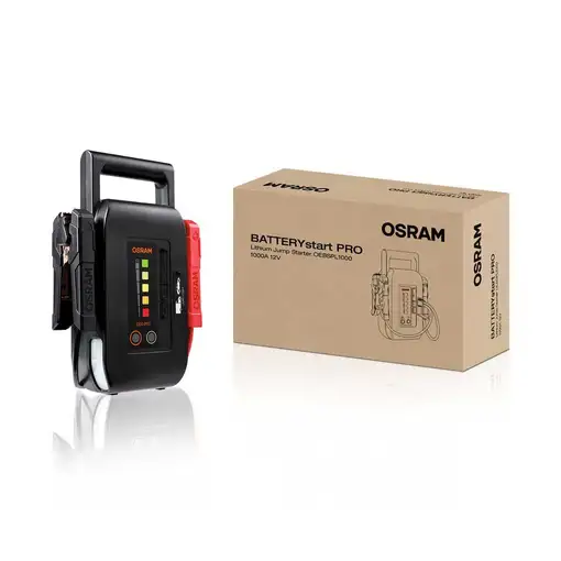 Mini arrancador de batería multi-función para 12V OSRAM BATTERYstart PRO 1000