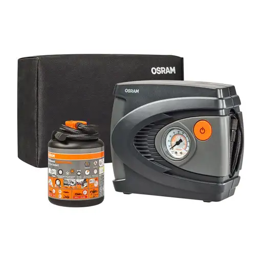 Kit: compresor 12V portátil + sellador OSRAM TYREseal