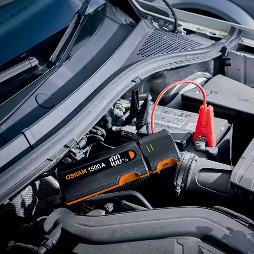 Mini arrancador de batería multi-función para 12V OSRAM BATTERYjumpstart 1500