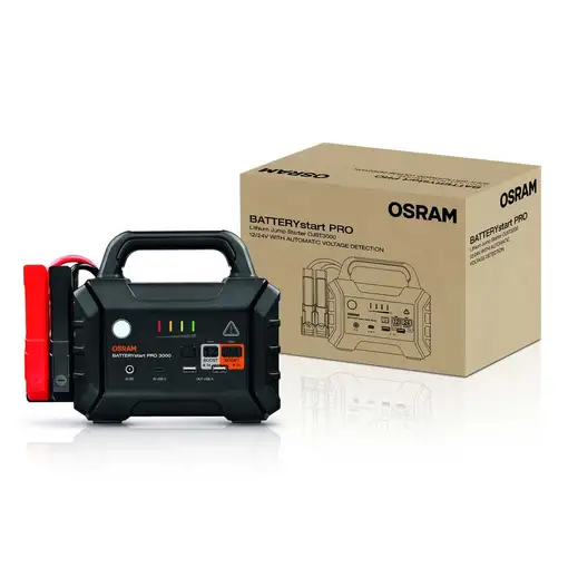 Mini arrancador de batería multifunción para 12V y 24V-BATTERYstart PRO 3000 Mini arrancador de batería multifunción para 12V y 24V-BATTERYstart PRO 3000