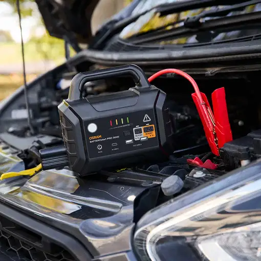 Mini arrancador de batería multifunción para 12V y 24V-BATTERYstart PRO 3000