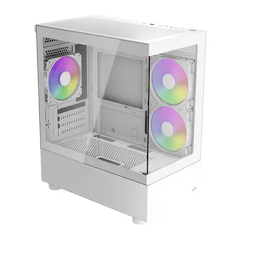 Aerocool Viewport-Mini-WT-v2 Mini Tower Blanco