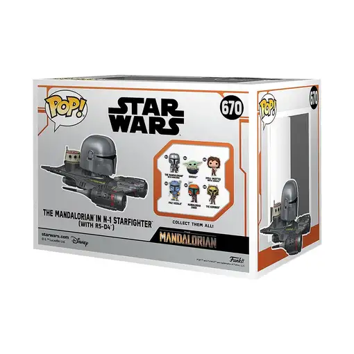 FUNKO POP! RIDE Mandalorian in N1 Starfighter