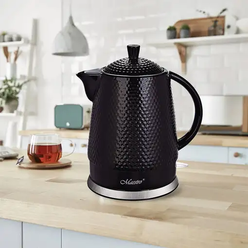 Maestro MR-069 tetera eléctrica 1,5 L 1500 W Negro