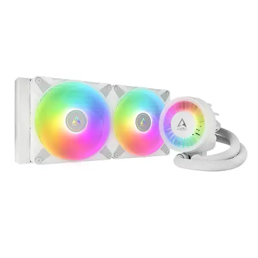 ARCTIC CPU Enfriador de agua Congelador líquido III 280 A-RGB (Blanco) ARCTIC CPU Enfriador de agua Congelador líquido III 280 A-RGB (Blanco)