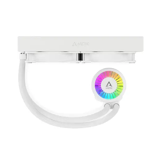 ARCTIC CPU Enfriador de agua Congelador líquido III 280 A-RGB (Blanco)