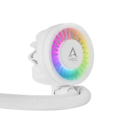 ARCTIC CPU Enfriador de agua Congelador líquido III 280 A-RGB (Blanco)