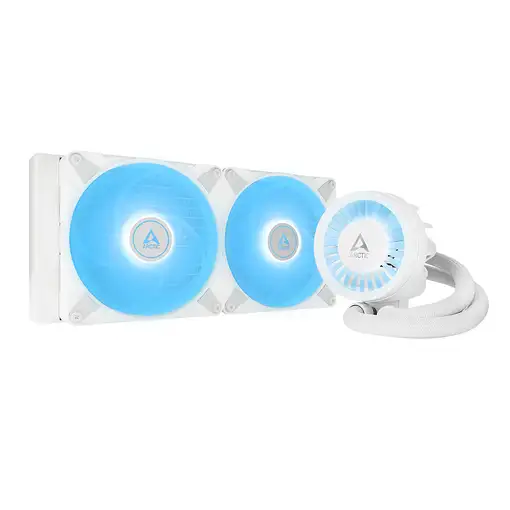 ARCTIC CPU Enfriador de agua Congelador líquido III 280 A-RGB (Blanco)