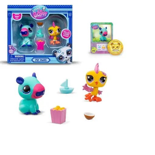 Bandai Littlest Pet Shop | Pack De 2 Mascotas