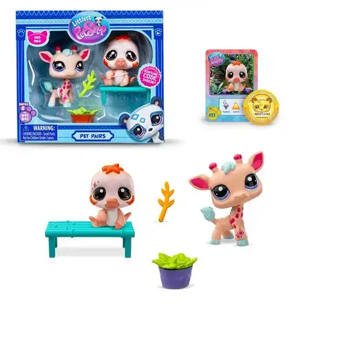 Bandai Littlest Pet Shop | Pack De 2 Mascotas