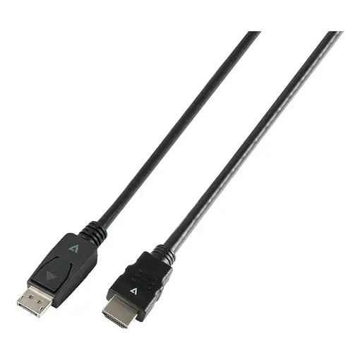 V7 Cable DisplayPort 1.4 a HDMI (4K/60Hz) de 1 m/3.3 ft negro