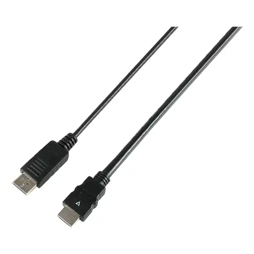 V7 Cable DisplayPort 1.4 a HDMI (4K/60Hz) de 1 m/3.3 ft negro