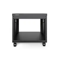 Digitus Bastidor para equipos universal de 19 pulgadas, con ruedas, 8UA Digitus Bastidor para equipos universal de 19 pulgadas, con ruedas, 8UA