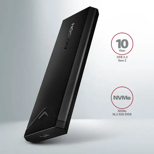 Axagon EEM2-UB2 caja para disco duro externo Caja externa para unidad