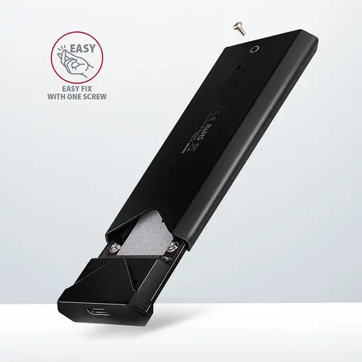 Axagon EEM2-UB2 caja para disco duro externo Caja externa para unidad