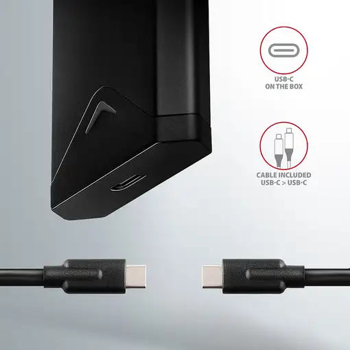 Axagon EEM2-UB2 caja para disco duro externo Caja externa para unidad