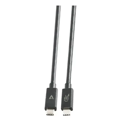 V7 Cable USB 40 Gbps 240 W USB Type-C de 1.2 m