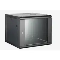 Hikvision DS-XS6406-S/B armario rack 6U Bastidor de pared Negro Hikvision DS-XS6406-S/B armario rack 6U Bastidor de pared Negro
