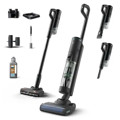 Aspiradoras de escoba sin bolsa 0.45 L Negro XW7263/11 PHILIPS Aspiradoras de escoba sin bolsa 0.45 L Negro XW7263/11 PHILIPS
