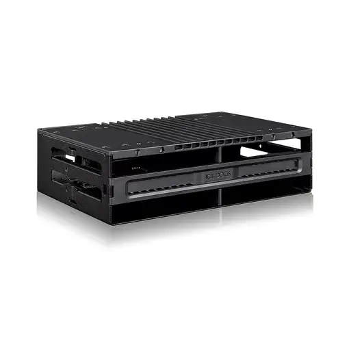 Icy Dock MB024SP-B caja para disco duro externo Carcasa de disco duro/SSD Negro 2.