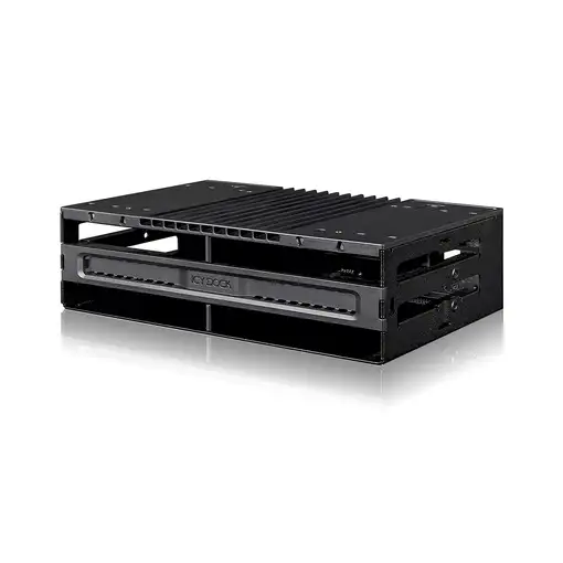 Icy Dock MB024SP-B caja para disco duro externo Carcasa de disco duro/SSD Negro 2.