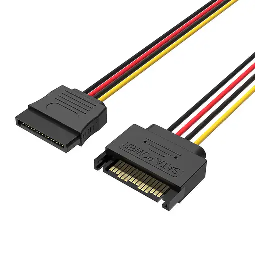 Vention KDABY cable de SATA 0,3 m SATA de 15 pines Negro Vention KDABY cable de SATA 0,3 m SATA de 15 pines Negro
