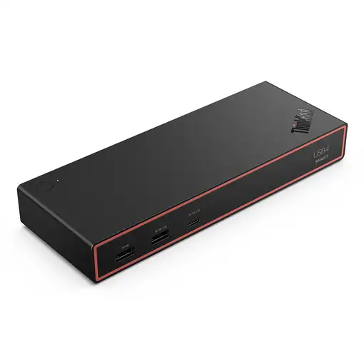 Lenovo ThinkPad USB4 Smart Dock 5500 with 135W Adapter Alámbrico Negro