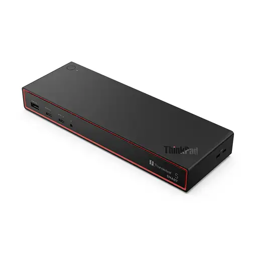 Lenovo ThinkPad Thunderbolt 5 Smart Dock 7500 Alámbrico Negro