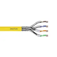 Digitus Cable de instalación CAT 7A S/FTP, 1000 m, simplex, Dca-s1a d1 a1, certifi Digitus Cable de instalación CAT 7A S/FTP, 1000 m, simplex, Dca-s1a d1 a1, certifi