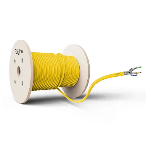 Digitus Cable de instalación CAT 7A S/FTP, 1000 m, simplex, Dca-s1a d1 a1, certifi