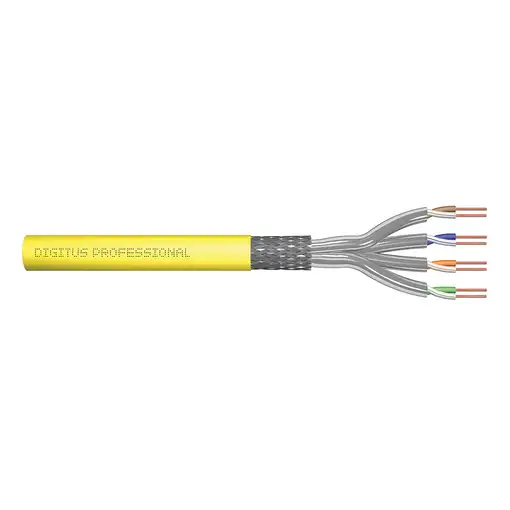 Digitus Cable de instalación CAT 7A S/FTP, 1000 m, simplex, Dca-s1a d1 a1, certifi