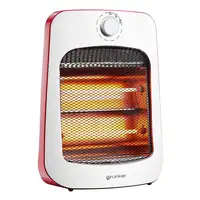 Grunkel CAL-3CUARTZ calefactor eléctrico Interior Blanco, Rojo 800 W Calefactor