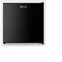 Nevera pequeña negra, 46 L, 48.8 cm de alto, F22 BK EVVO Nevera pequeña negra, 46 L, 48.8 cm de alto, F22 BK EVVO