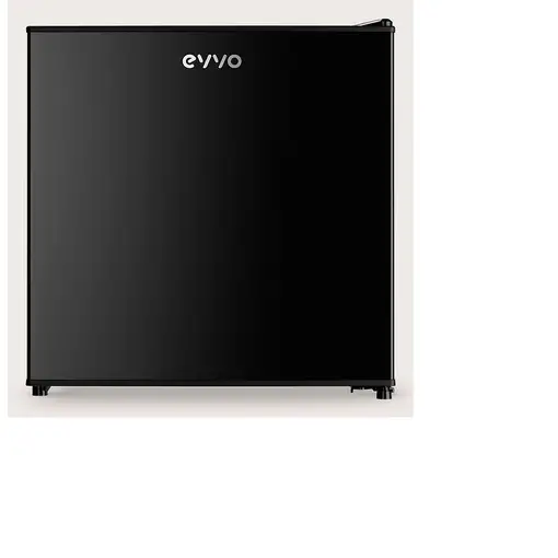 Nevera pequeña negra, 46 L, 48.8 cm de alto, F22 BK EVVO Nevera pequeña negra, 46 L, 48.8 cm de alto, F22 BK EVVO