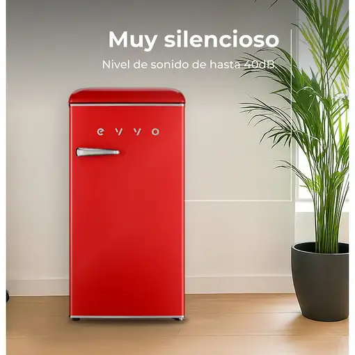 Frigoríficos dos puertas Independiente 95 L Rojo F26R EVVO